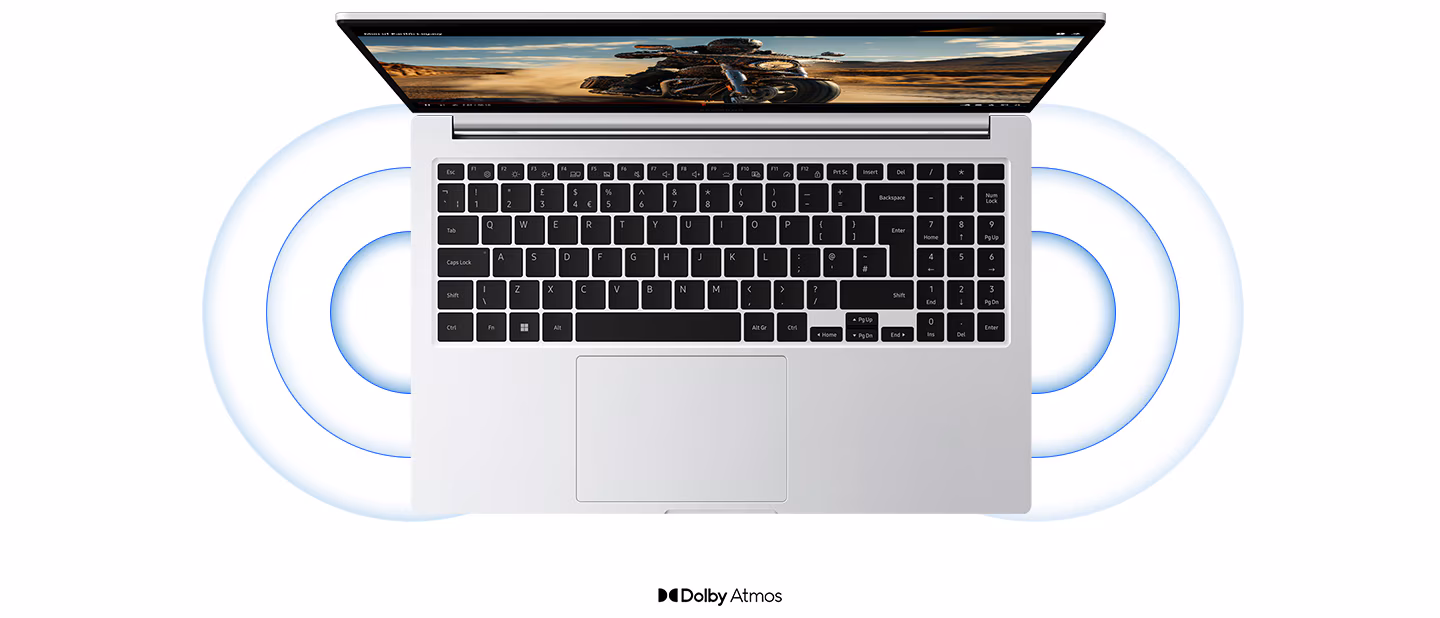 Experiencia multimedia Samsung Galaxy Book